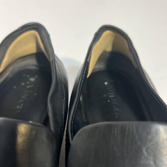 VINCE Zeta Leather Platform Slip-On Loafer Size 9.5 - Picture 15 of 16